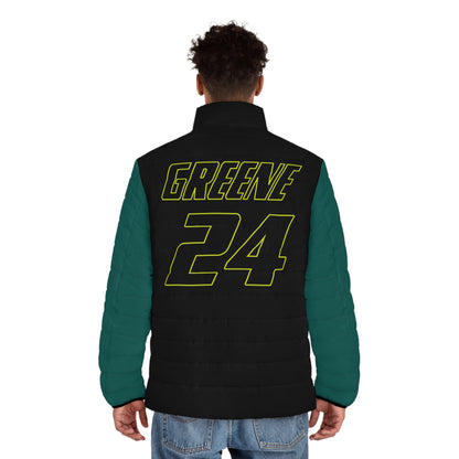 Nate Greene #24 Emerald Apex Puffer - Men's Fit