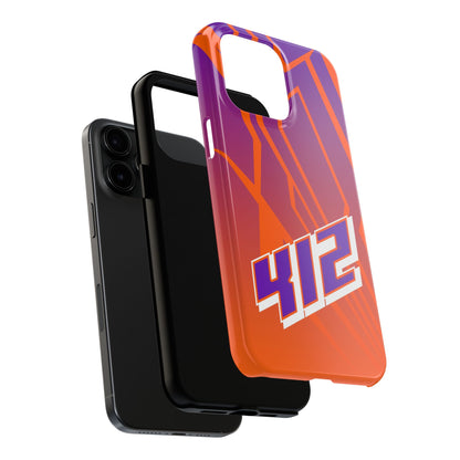 Morrison #412 Fire Gradient Phone Case