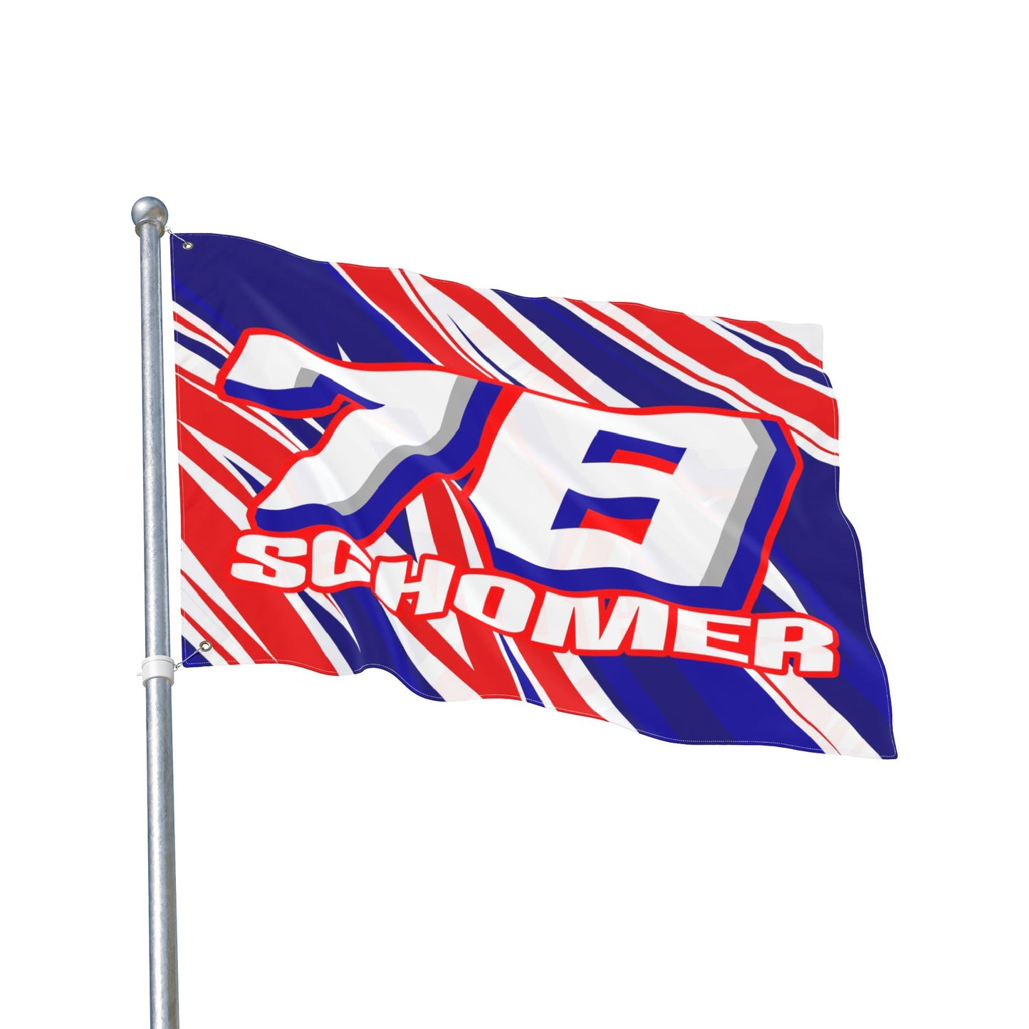 Schomer #78 Gridwave Flag