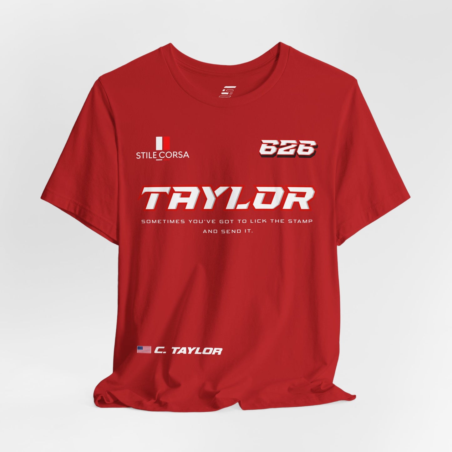 Taylor #626 Raceday Tee - Unisex Fit