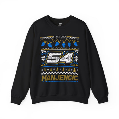 Manjencic #54 Arctic Crewneck