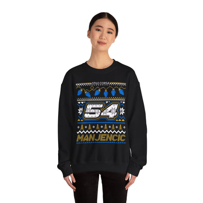 Manjencic #54 Arctic Crewneck