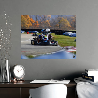 Red, White & Roar – Matte Finish Poster