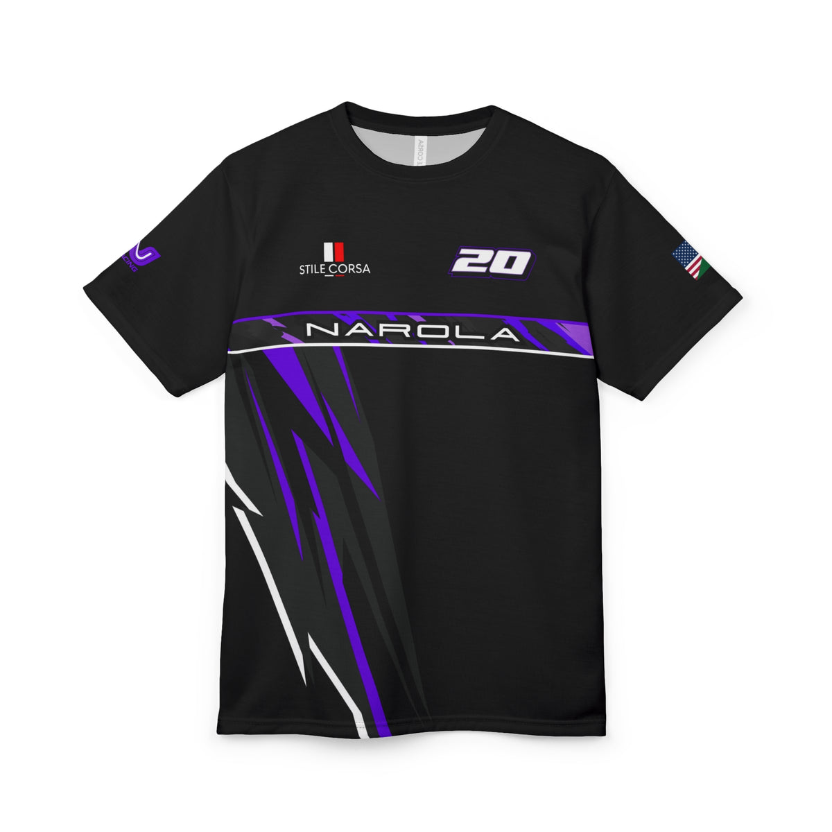Narola #20 Midnight Apex Performance Tee
