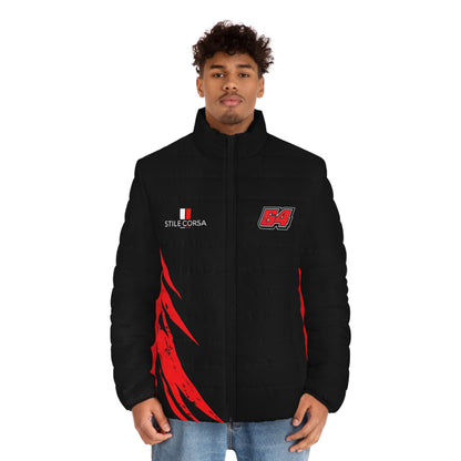 Brandon Justice #8 Black Fury Puffer - Men's Fit
