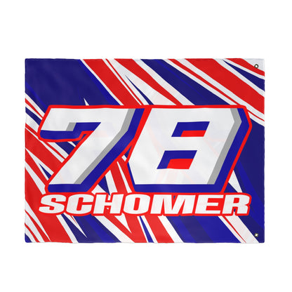 Schomer #78 Gridwave Flag