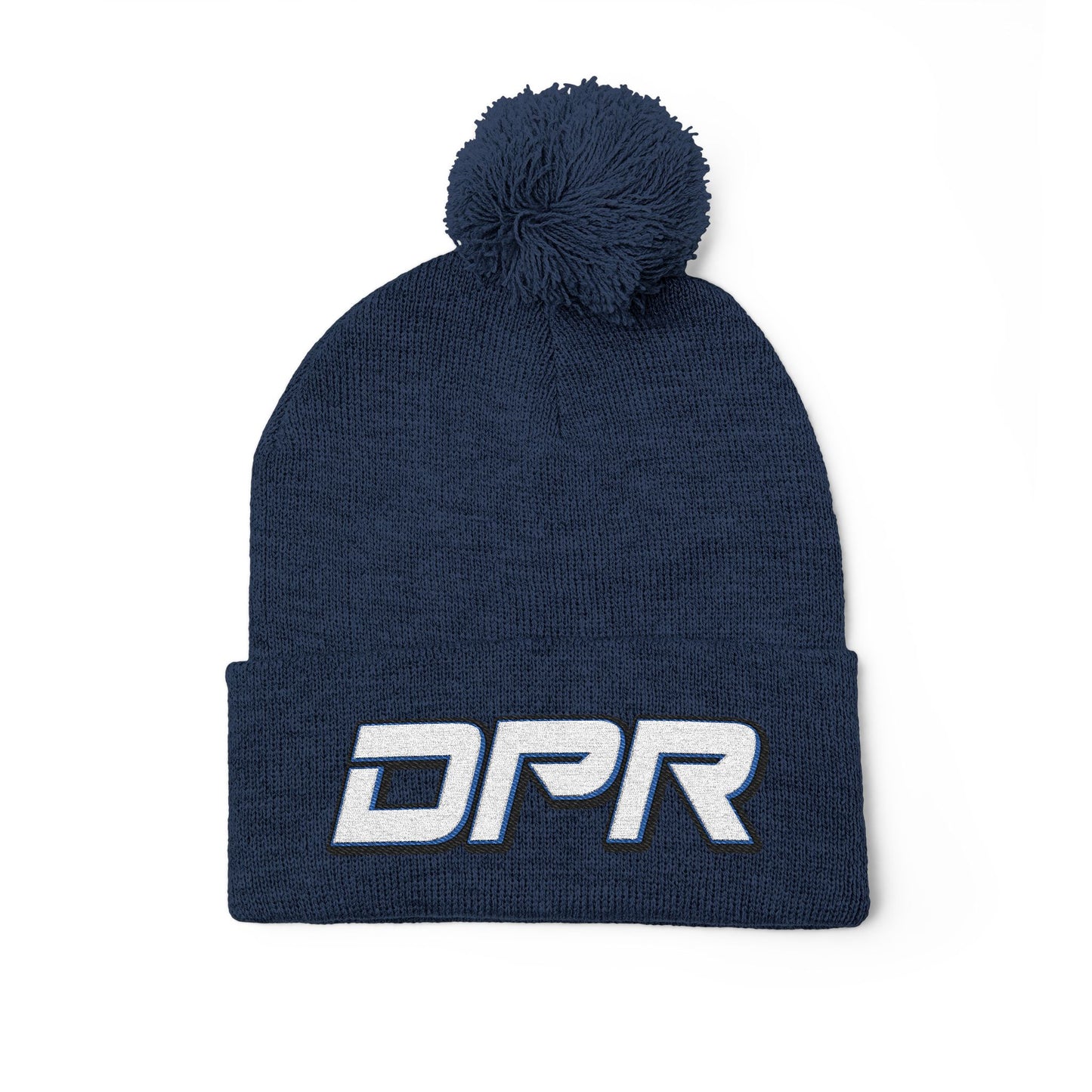 DPR Deep Blue Pom Beanie