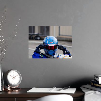 Redline Reflection – Matte Finish Poster