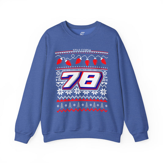 Schomer #78 Polar Rush Crewneck