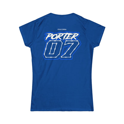 Porter #07 — Haunted Grid Signature Tee Women's Fit