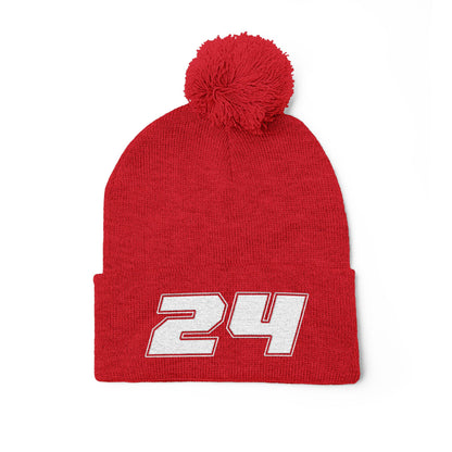 Clay O’Brien #24 Pom Beanie