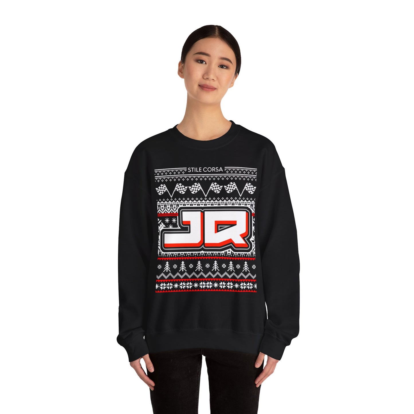 Russell JR Festive Flame Crewneck
