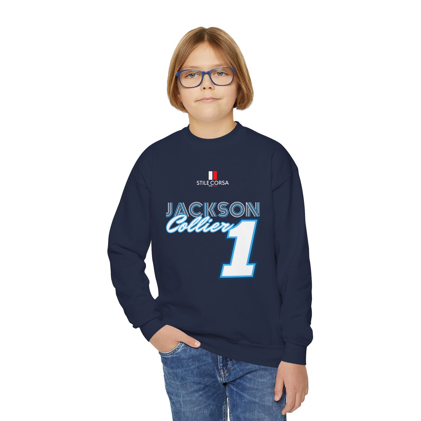 Collier #1 Apex Crewneck - Youth Size