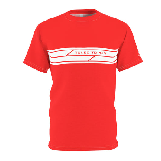 Tuned to Win Performance Tee – Unisex, Custom Name & Number