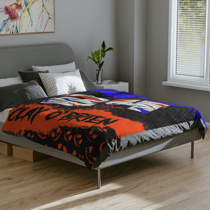 Clay O'Brien #24 - Trackside Haunt Blanket