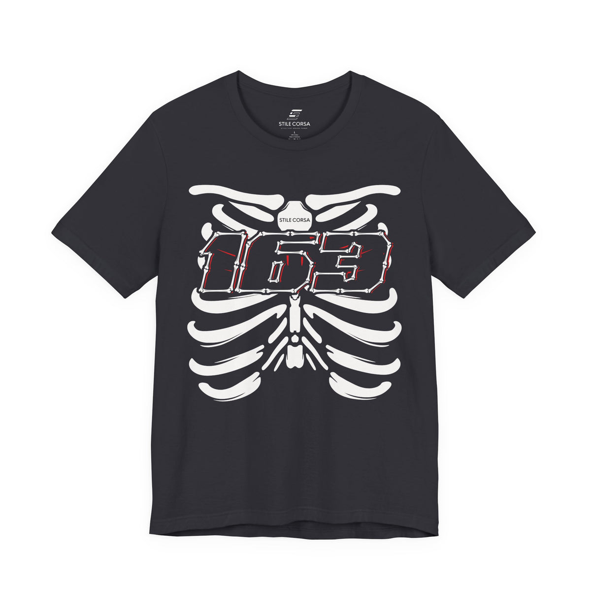 Jeanmenne #163 — Haunted Grid Signature Tee