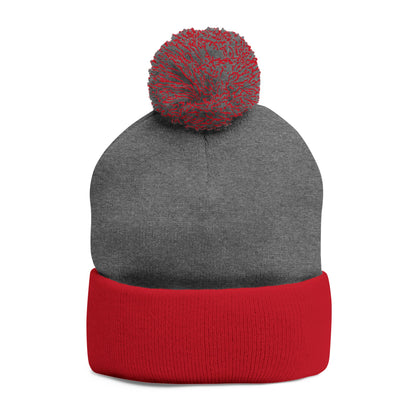 DiLauro #007 Rosso Pom Beanie