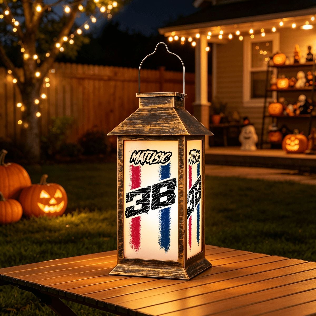 Matusic #38 - Trackside Night Solar Lantern