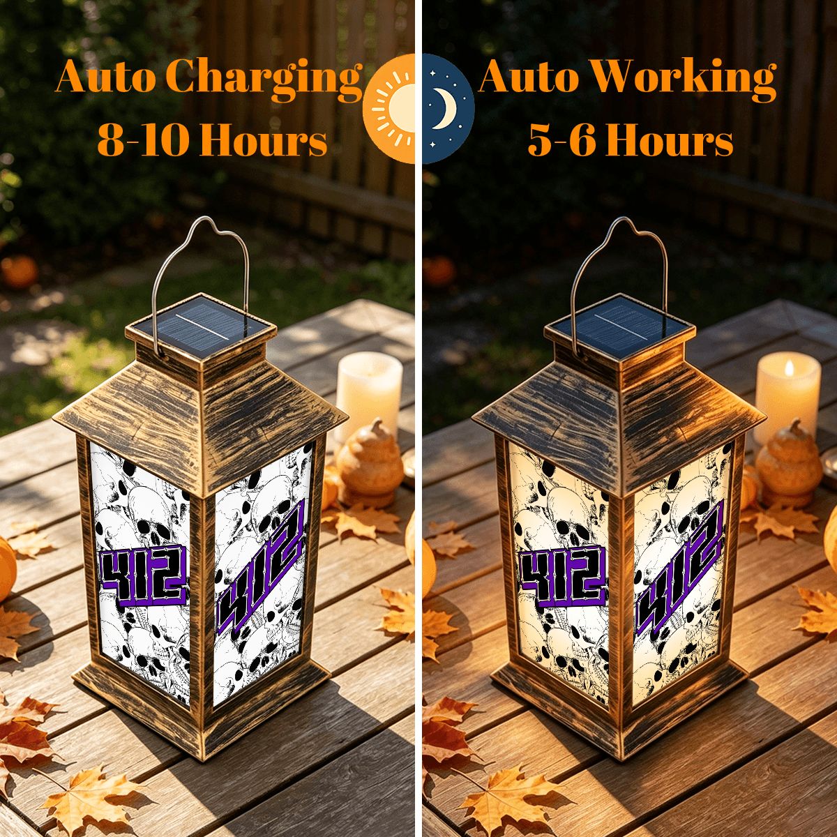 Morrison #412 - Trackside Night Solar Lantern