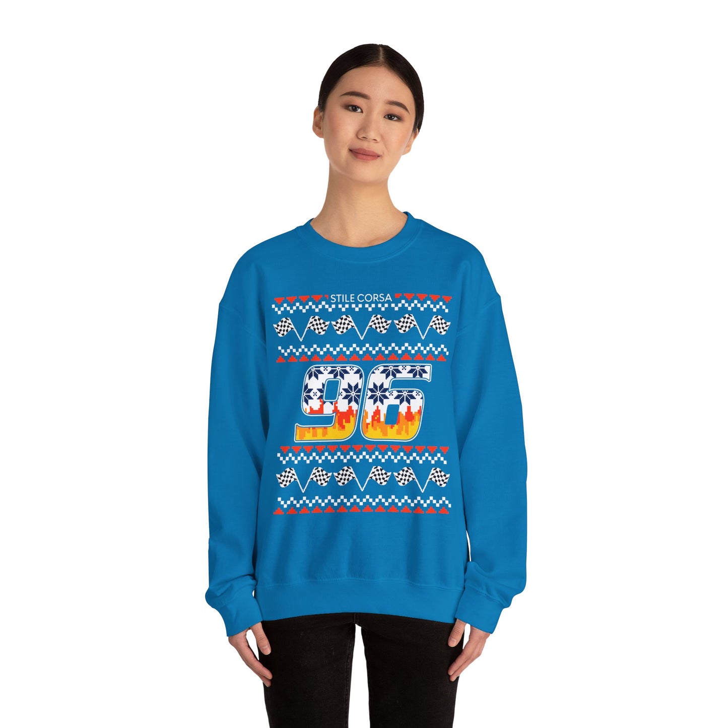 Hecker #96 Hot Lap Holiday Crewneck