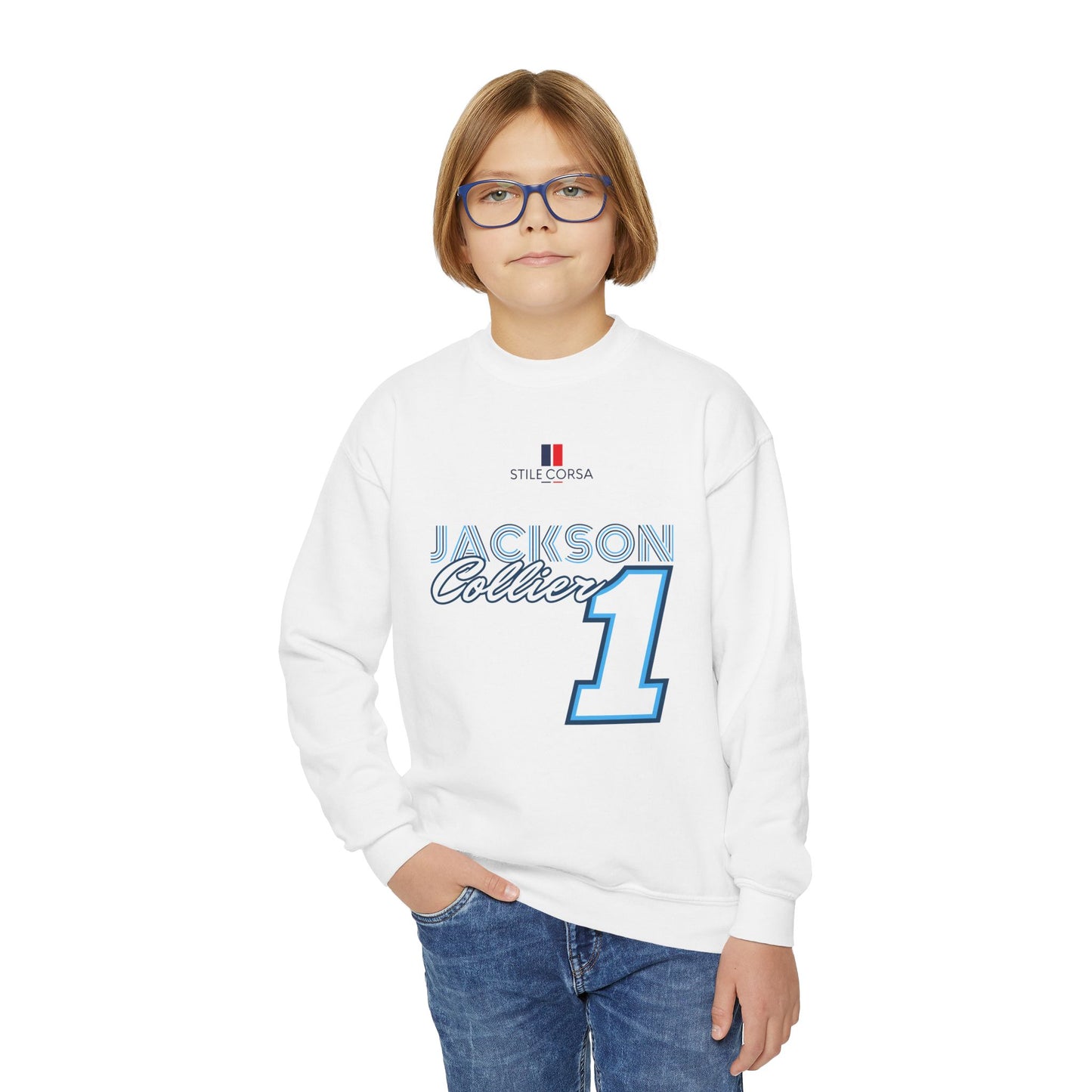 Collier #1 Apex Crewneck - Youth Size