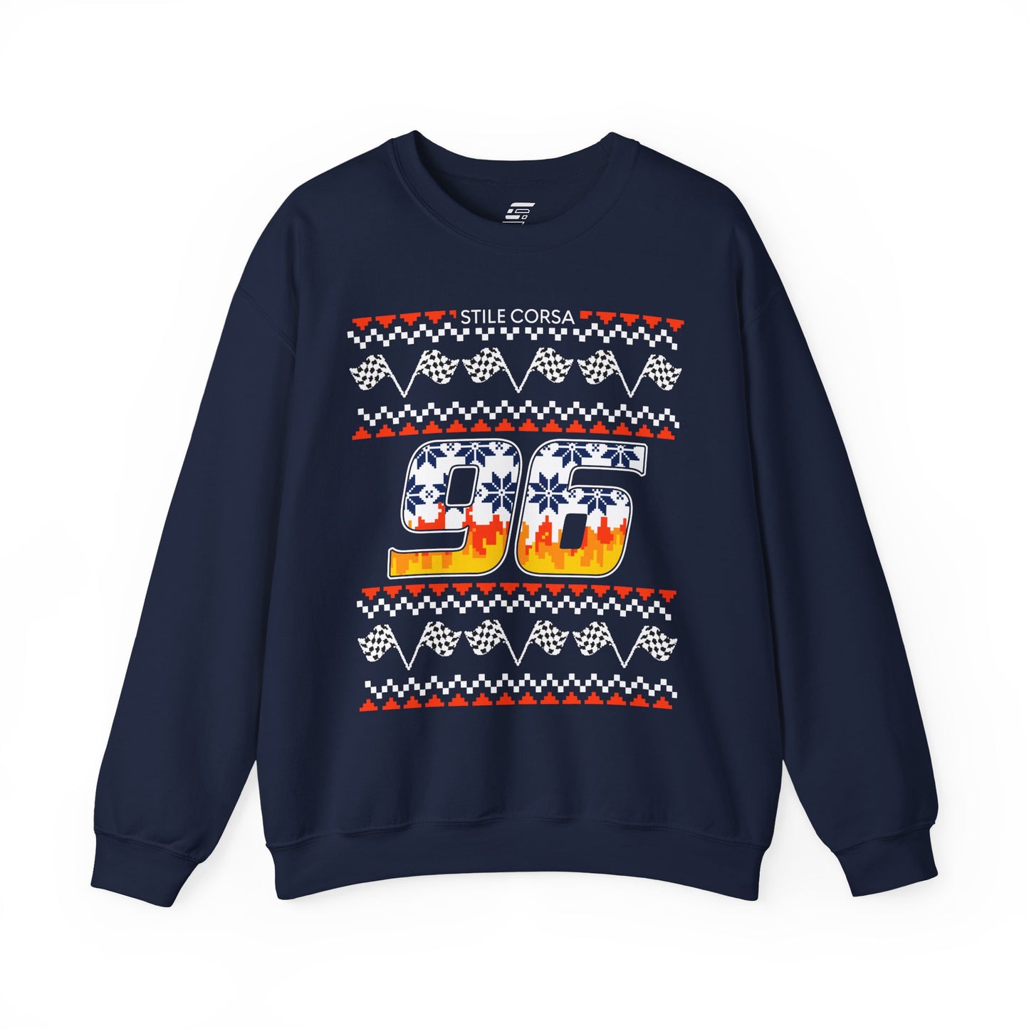 Hecker #96 Hot Lap Holiday Crewneck