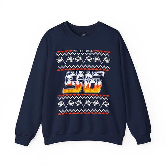 Hecker #96 Hot Lap Holiday Crewneck