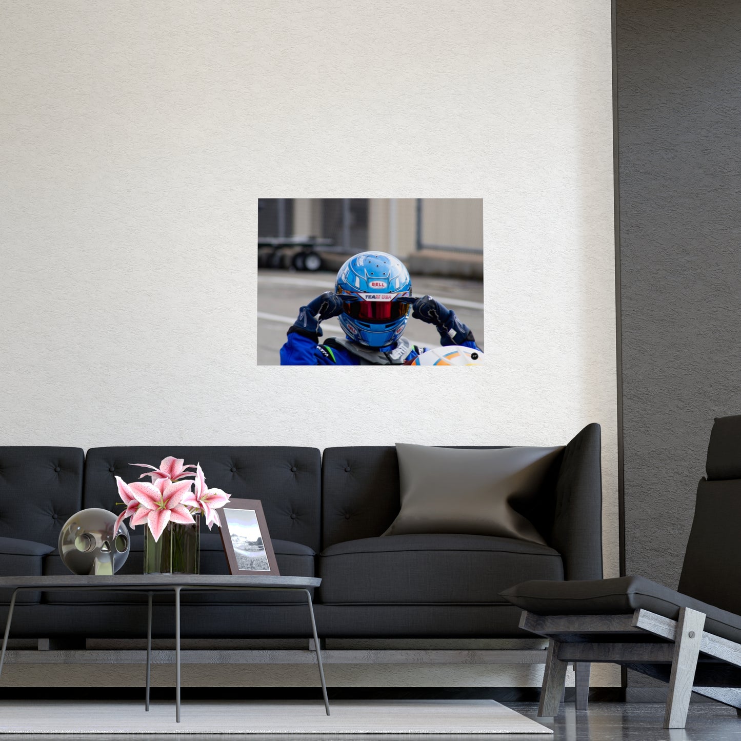 Redline Reflection – Matte Finish Poster