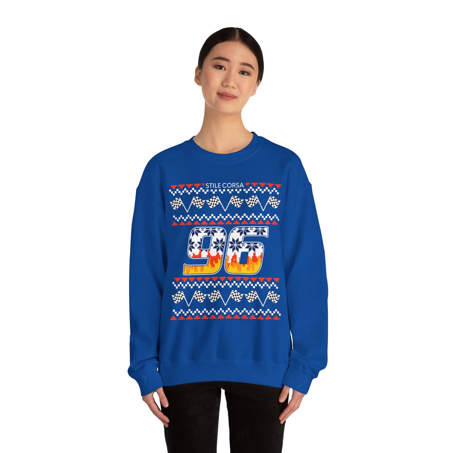 Hecker #96 Hot Lap Holiday Crewneck