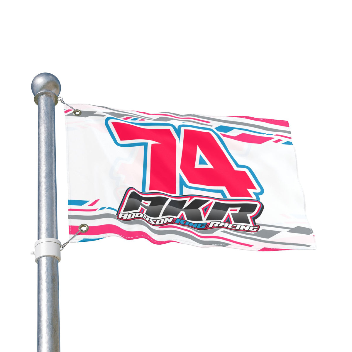 Addyson King #74 Gridwave Flag