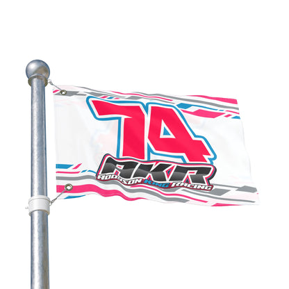 Addyson King #74 Gridwave Flag