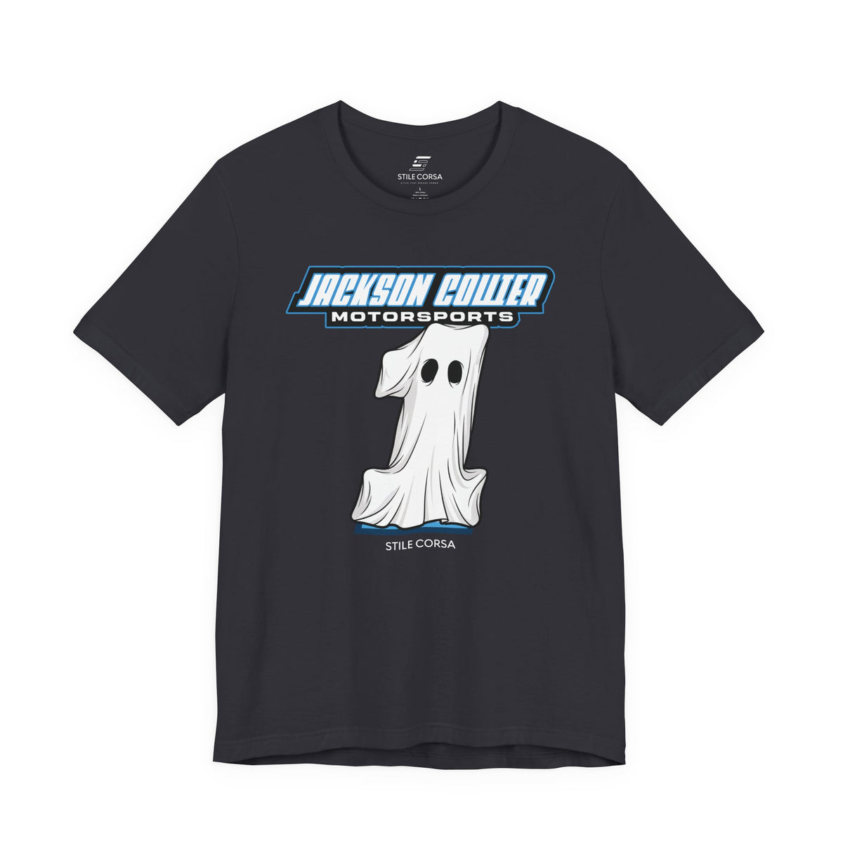 Collier #1 — Haunted Grid Signature Tee