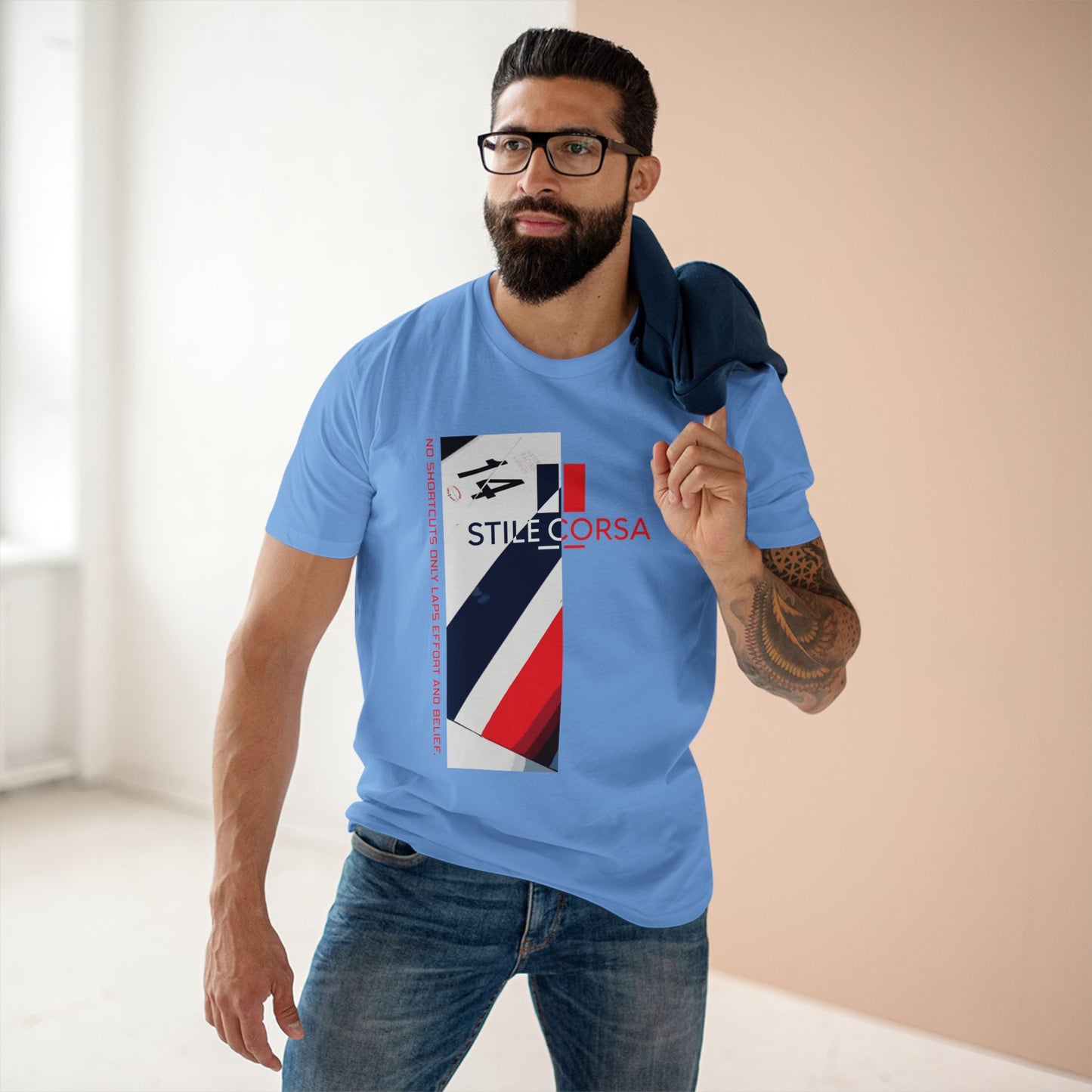 No Shortcuts #14 Stile Corsa Tee