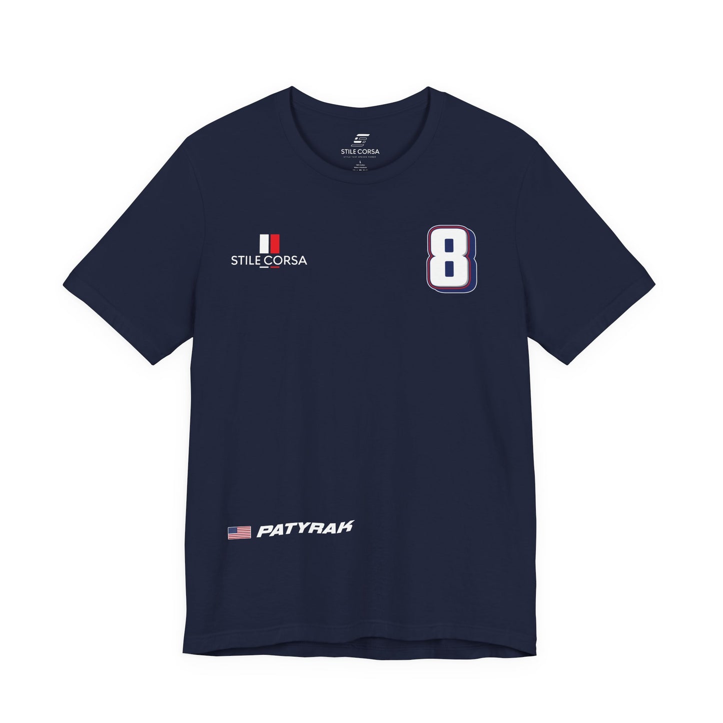 Micah Patyrak #8 Raceday Tee Blueprint Edition  - Unisex Fit