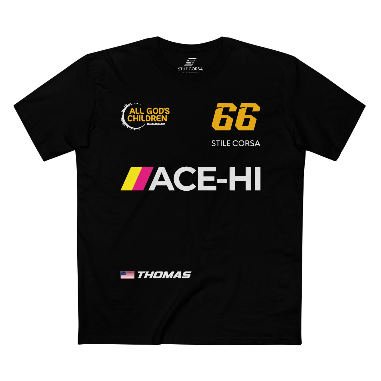 ACE-HI #66 Raceday Tee – Men’s Fit