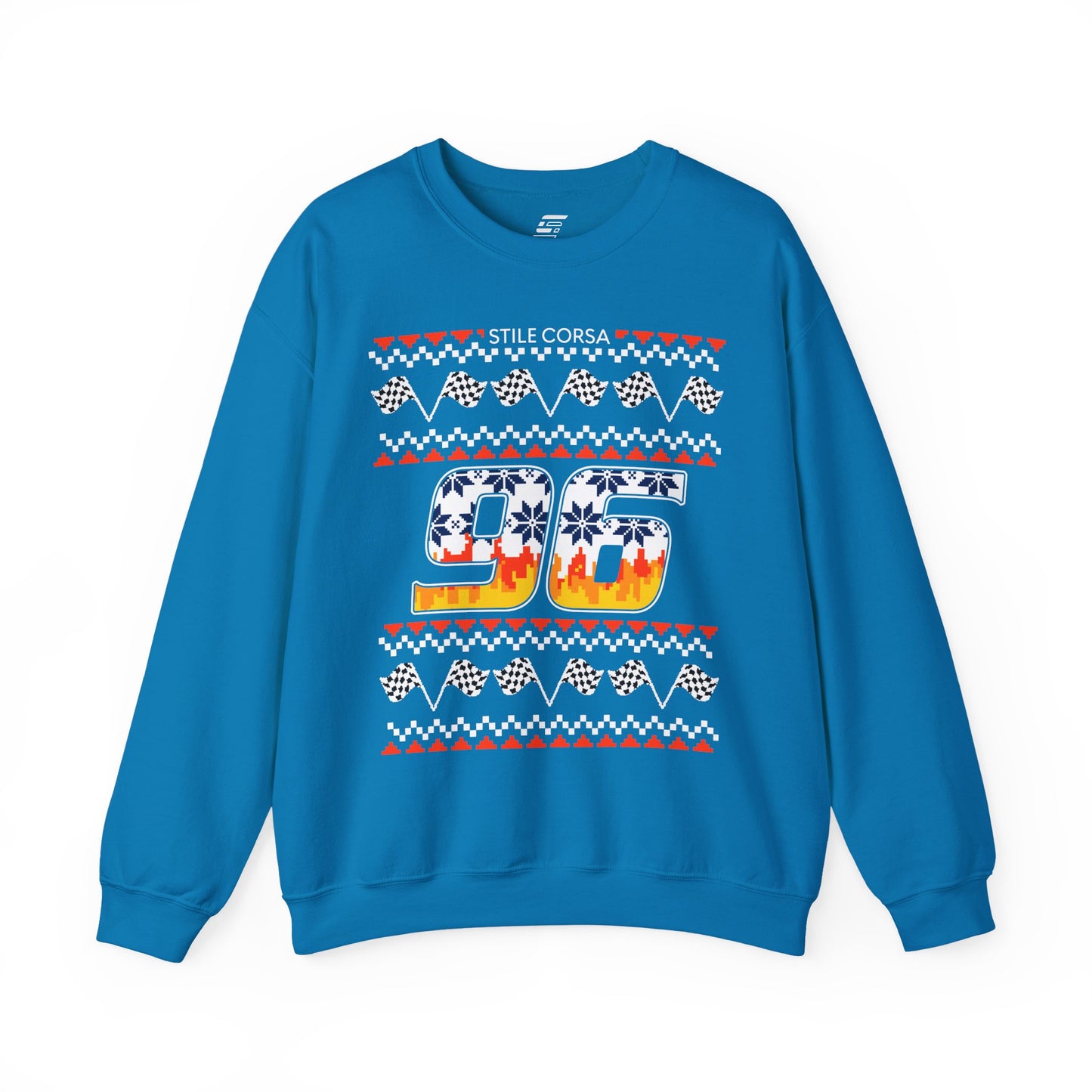 Hecker #96 Hot Lap Holiday Crewneck