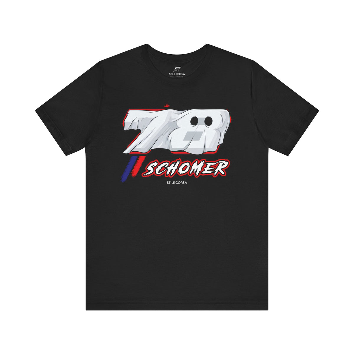 Schomer #78 — Haunted Grid Signature Tee