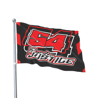 Justice #54 Gridwave Flag