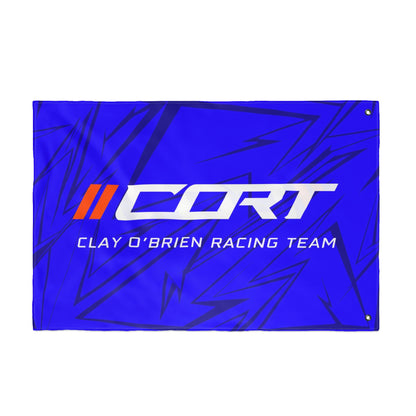 CORT Purple Gridwave Flag