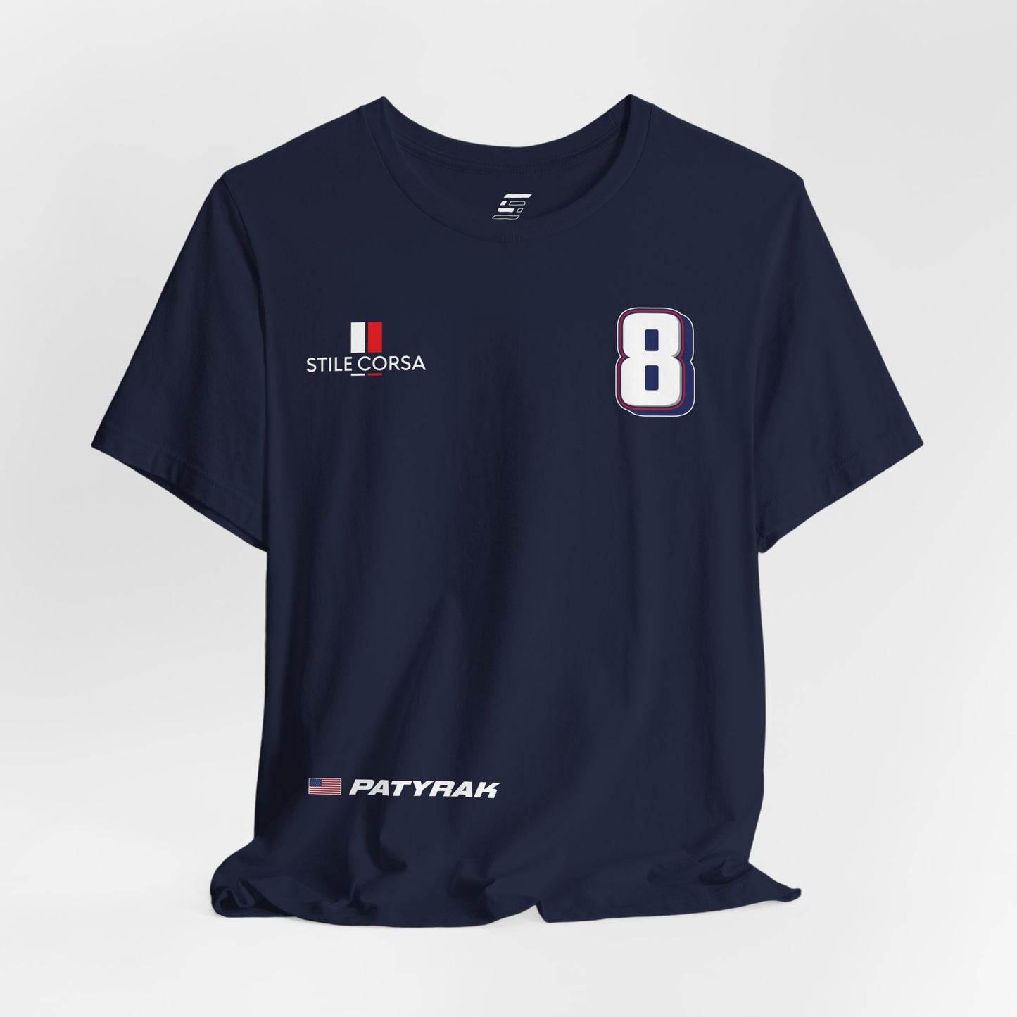 Micah Patyrak #8 Raceday Tee Blueprint Edition  - Unisex Fit