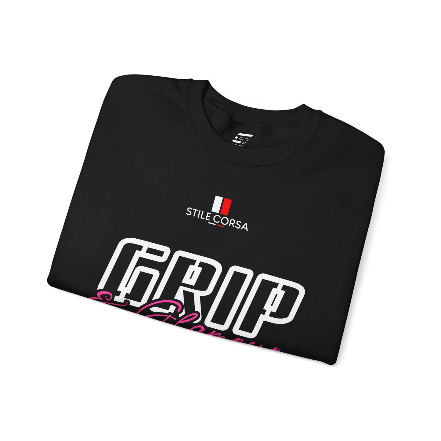 Pink 'GRIP & Glamour' Crewneck