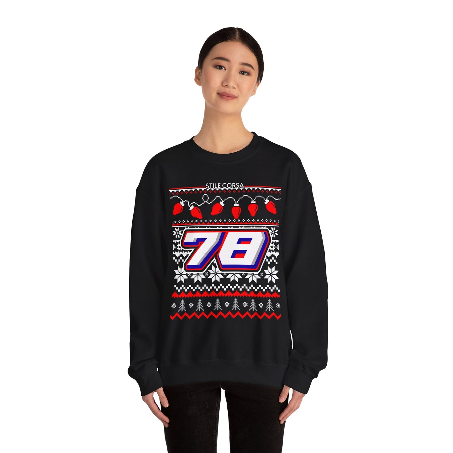 Schomer #78 Polar Rush Crewneck