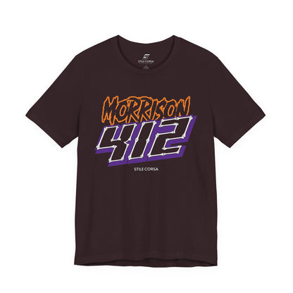 Morrison #412 — Haunted Grid Signature Tee