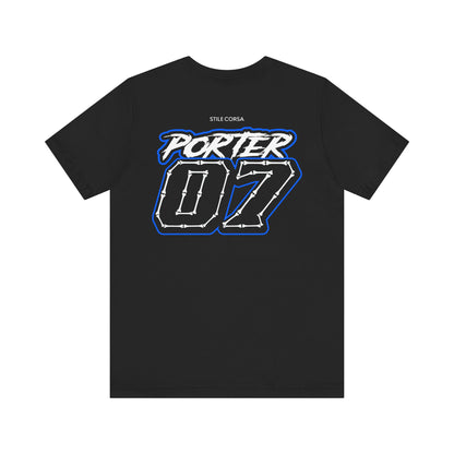 Porter #07 — Haunted Grid Signature Tee