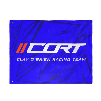 CORT Purple Gridwave Flag