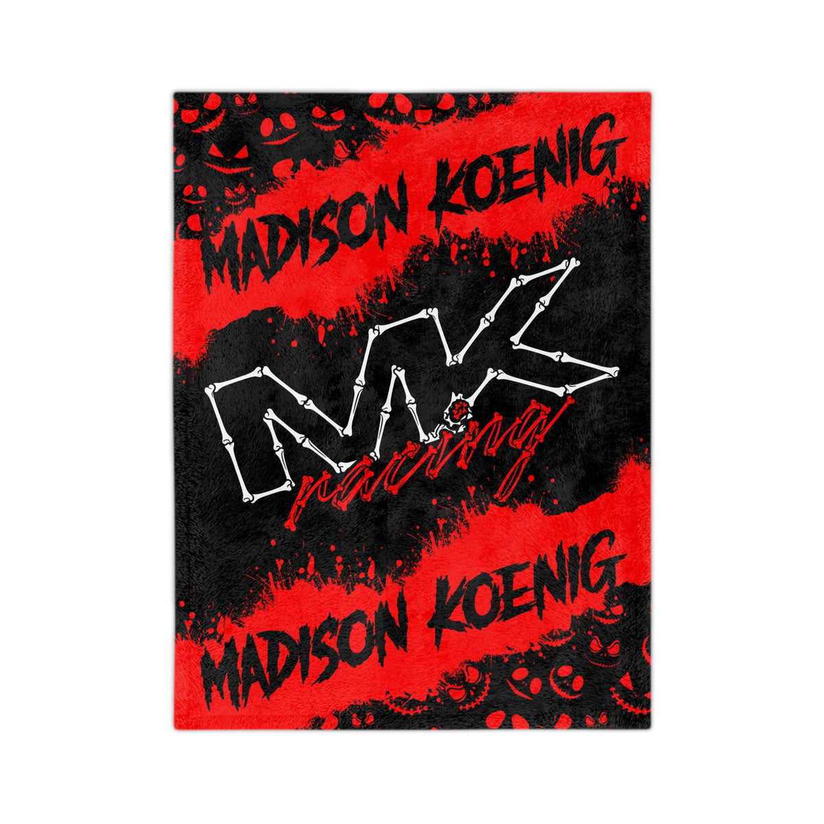 MK Racing - Trackside Haunt Blanket