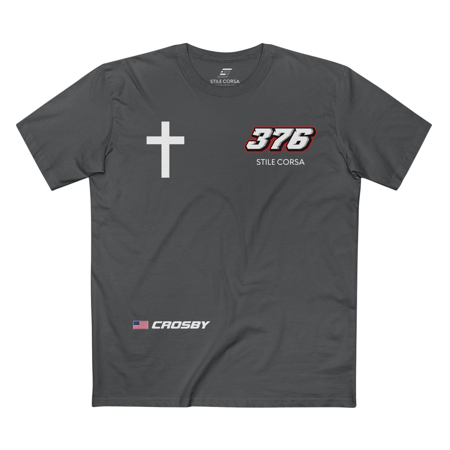Crosby #376 Faith Raceday Tee - Men's Fit
