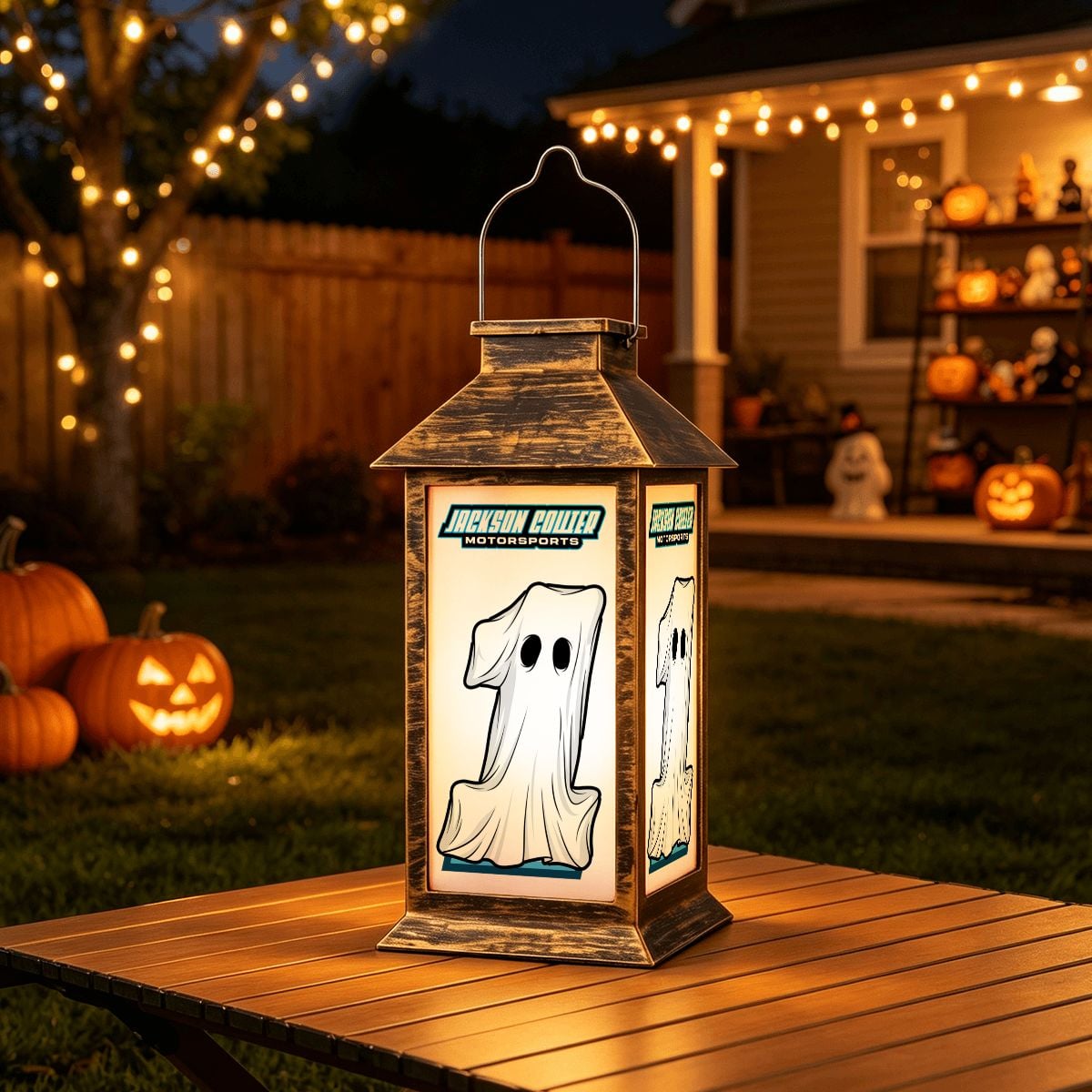 Collier #1 - Trackside Night Solar Lantern