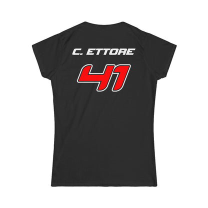 Cooper Ettore #41 Raceday Tee - Women's Fit