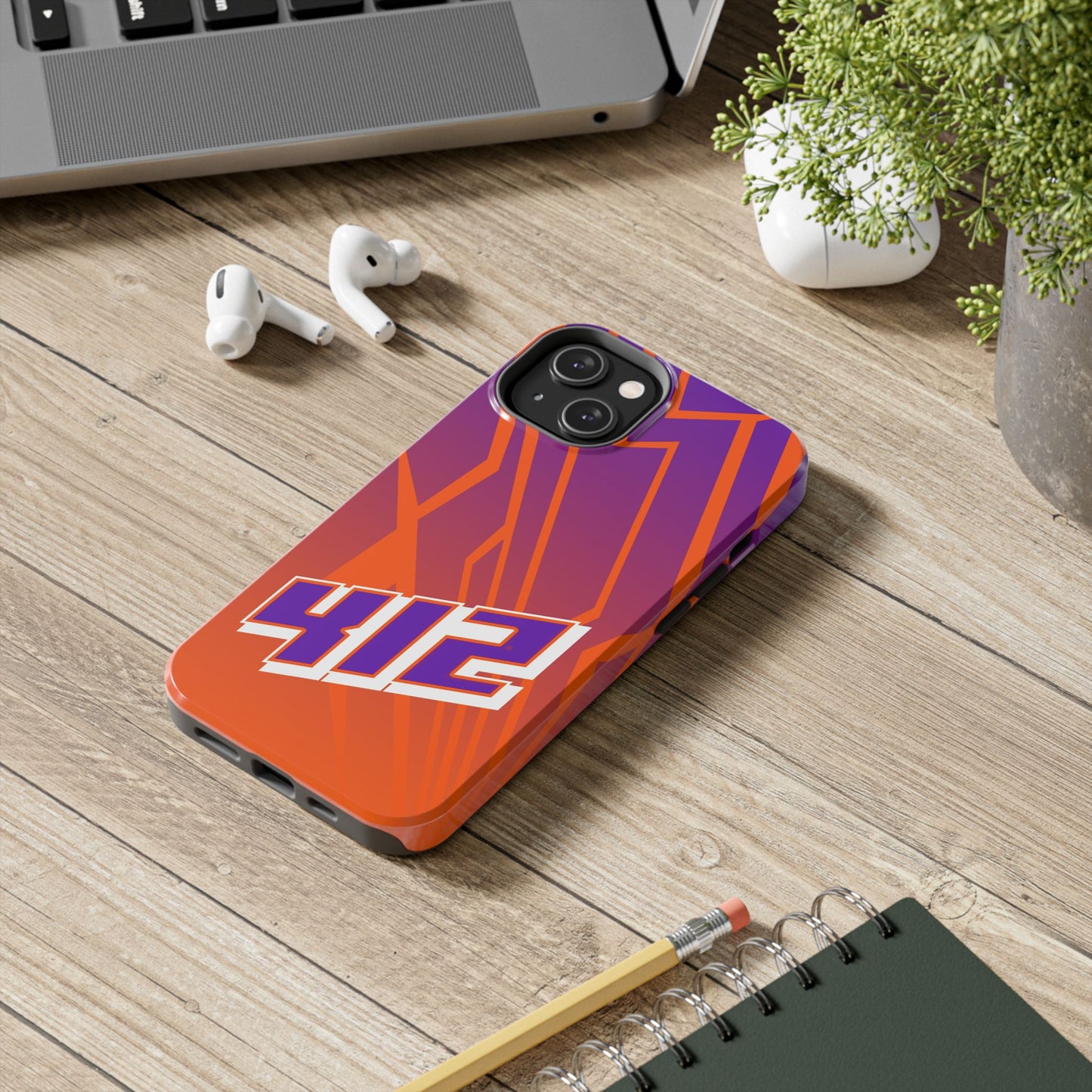 Morrison #412 Fire Gradient Phone Case